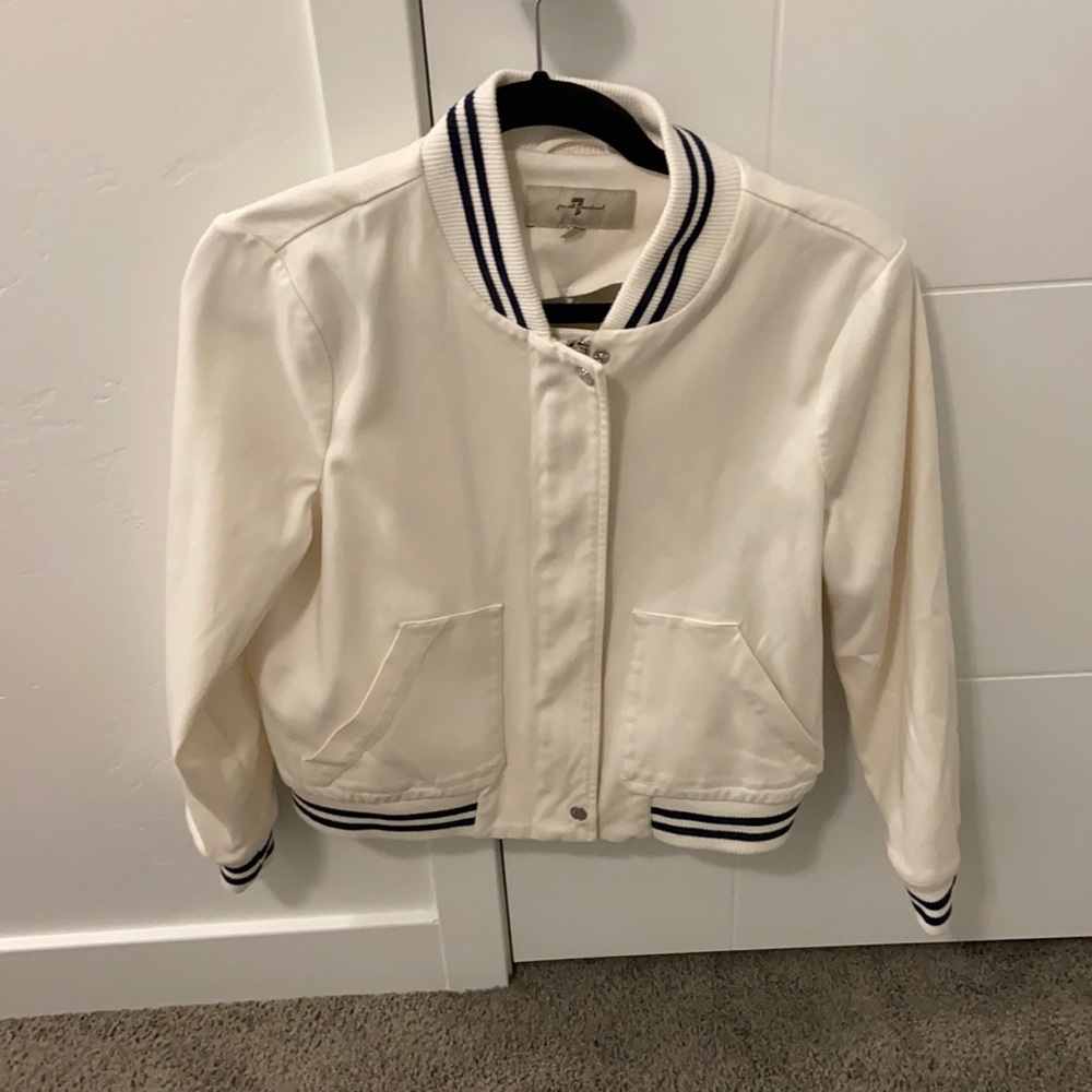 7 for All Mankind Varsity Jacket